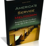 Book cover: America's Service Meltdown, office cubicles.